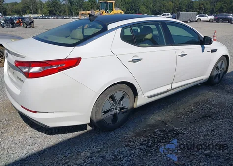 2013 Kia Optima Hybrid Ex из США, поврежденный, VIN KNAGM4AD2D5048052